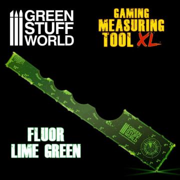 Маркер відстані Green Stuff World: Gaming Measuring Tool - Fluor Lime Green 12 Inches