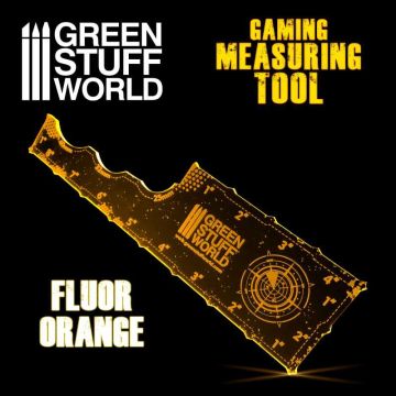 Маркер відстані Green Stuff World: Gaming Measuring Tool - Fluor Orange 8 Inches