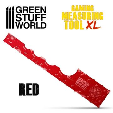 Маркер відстані Green Stuff World: Gaming Measuring Tool - Red 12 Inches