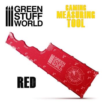 Маркер відстані Green Stuff World: Gaming Measuring Tool - Red 8 Inches