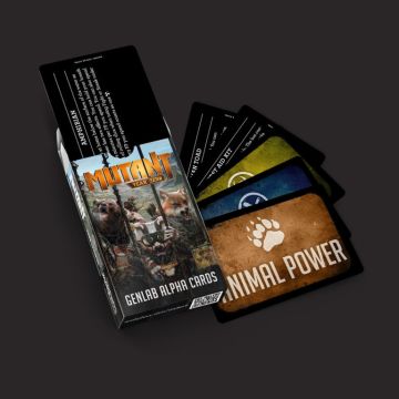 Колода карт до настільної рольової гри Mutant: Year Zero RPG: Genlab Alpha – Card Deck