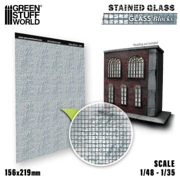 Вітражне скло Green Stuff World: Glass Blocks Stained Glass
