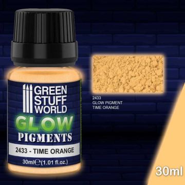 Люмінесцентні пігменти Green Stuff World: Glow in the Dark Time Orange 30ml