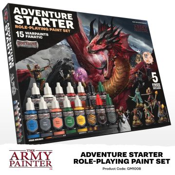 Набір акрилових фарб The Army Painter: Adventure Starter Monsters Role-playing Paint Set