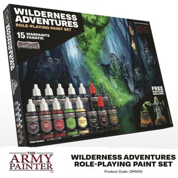 Набір акрилових фарб The Army Painter: Gamemaster Wilderness Adventures Role-playing Paint Set