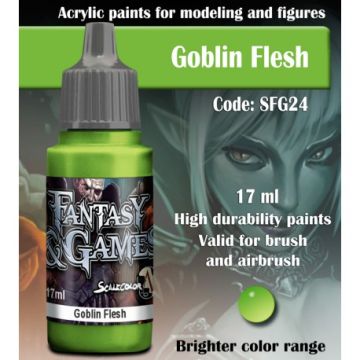 Акрилова фарба Scale 75: Fantasy & Games: Goblin Flesh (17ml)