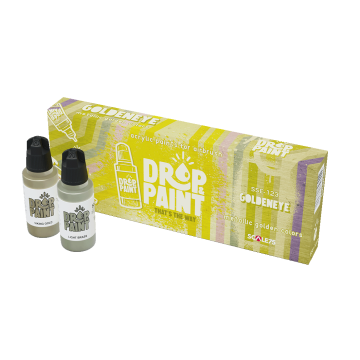 Набір акрилових фарб Scale 75: Drop & Paint: Goldeneye (8x17 ml)