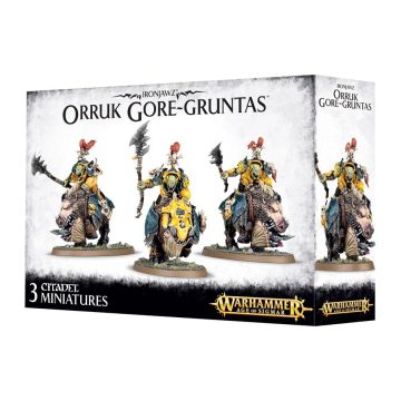 Набір мініатюр Age of Sigmar Orruk Warclans: Gore-gruntas (GW Exclusive)