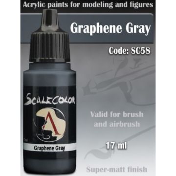Акрилова фарба Scale 75: Scalecolor: Graphene Gray (17ml)