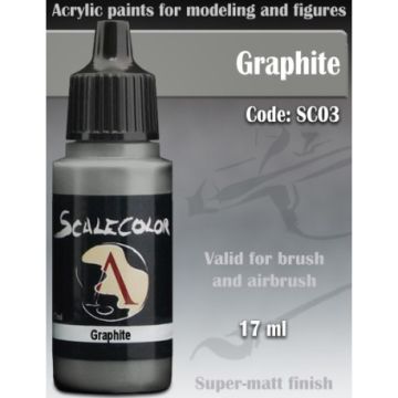 Акрилова фарба Scale 75: Scalecolor: Graphite (17ml)
