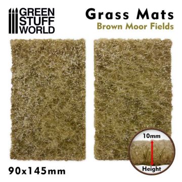 Імітація трав'яного покриття Green Stuff World: Grass Mat Cutouts - Brown Moor Fields