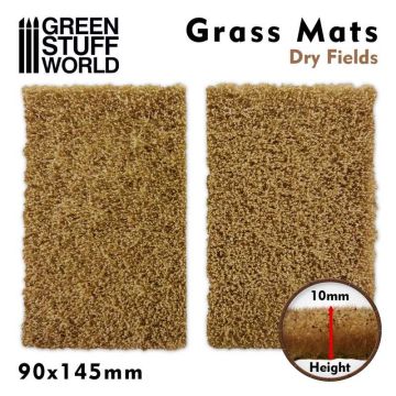 Імітація трав'яного покриття Green Stuff World: Grass Mat Cutouts - Dry Fields