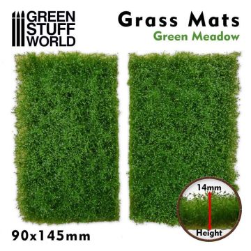 Імітація трав'яного покриття Green Stuff World: Grass Mat Cutouts - Green Meadow