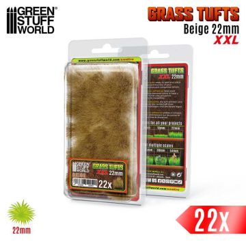 Пучки трави Green Stuff World: Grass Tufts XXL - 22mm Self-Adhesive - Beige
