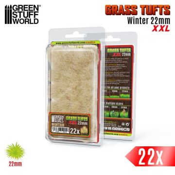 Пучки трави Green Stuff World: Grass Tufts XXL - 22mm Self-Adhesive - Winter