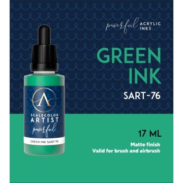 Акрилове чорнило Scale 75: Scalecolor Artist: Green Ink (17ml)