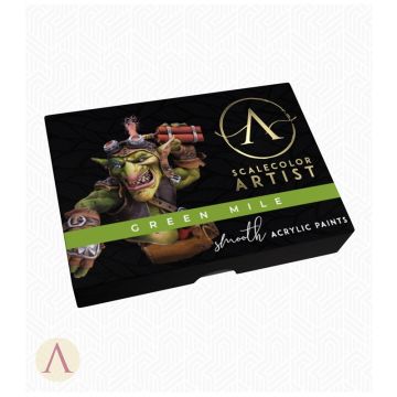 Набір акрилових фарб Scale 75: Scalecolor: Scalecolor Artist: Green Mile (6x20 ml)