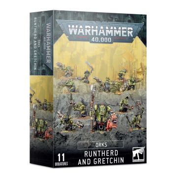 Набір мініатюр Warhammer 40000 Orks: Rutgers and Gretchin