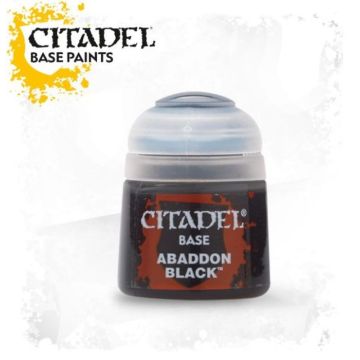 Акрилова фарба Citadel: Base: Abaddon Black (12ml)