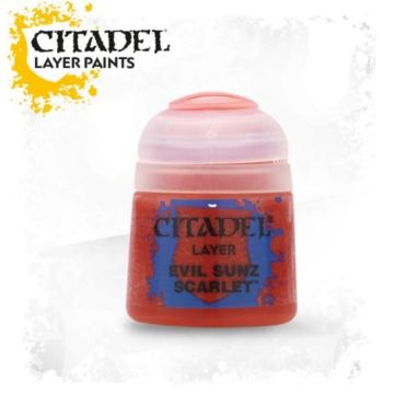 Акрилова фарба Citadel: Layer: Evil Sunz Scarlet (12ml)