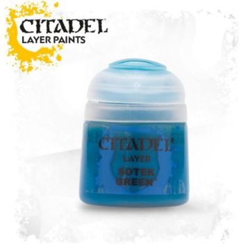 Акрилова фарба Citadel: Layer: Sotek Green (12ml)