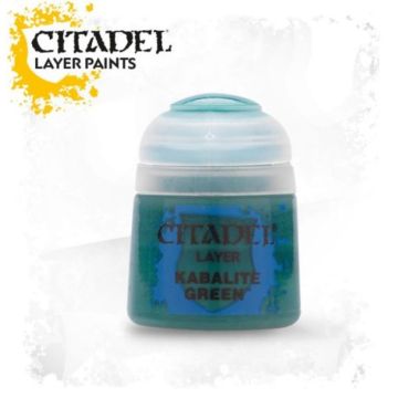 Акрилова фарба Citadel: Layer: Kabalite Green (12ml)