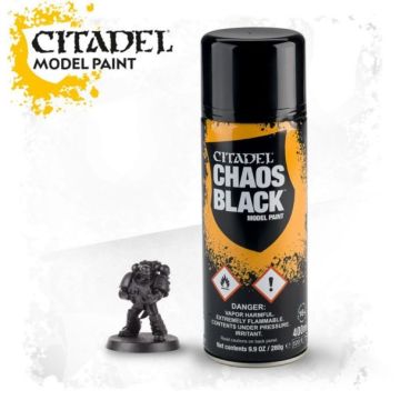 Ґрунт-спрей Citadel: Spray: Chaos Black (400ml)