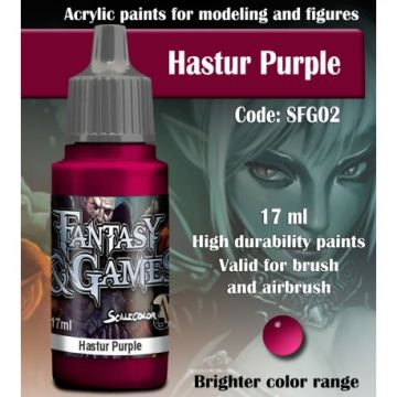 Акрилова фарба Scale 75: Fantasy & Games: Hastur Purple (17ml)