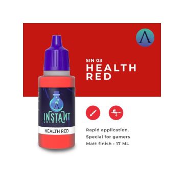 Акрилова фарба Scale 75: Instant Colors: Health Red (17ml)