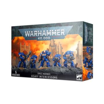Набір мініатюр Warhammer 40000 Space Marines: Heavy Intercessors