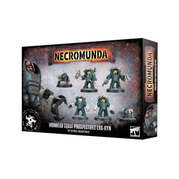 Набір мініатюр Necromunda: Ironhead Squat Prospectors ExoKyn