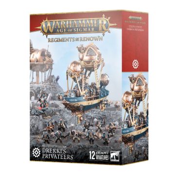 Набір мініатюр Age of Sigmar Regiments of Renown Kharadron Overlords: Drekkis Privateers