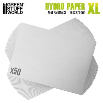 Гідратаційний папір для вологої палітри Green Stuff World: Hydro Paper XL x50