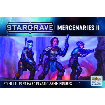 Набір мініатюр Stargrave Mercenaries II