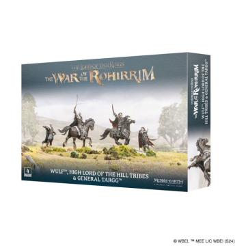 Набір мініатюр The Lord of the Rings: Wulf™, High Lord of the Hill Tribes and General Targg™