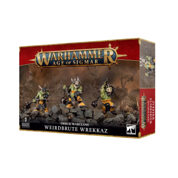 Набір мініатюр Age of Sigmar Orruk Warclans: Weirdbrute Wrekkaz & Brute Ragerz