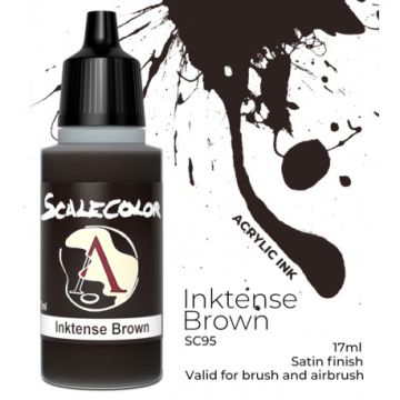 Акрилове чорнило Scale 75: Inktensity: Inktense Brown (17ml)