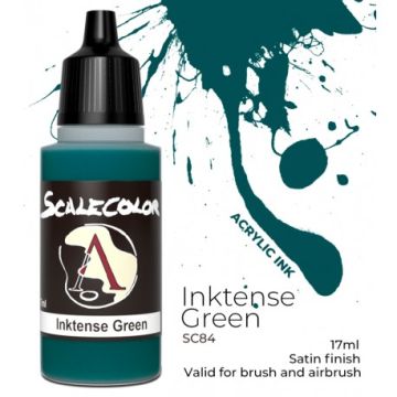 Акрилове чорнило Scale 75: Inktensity: Inktense Green (17ml)