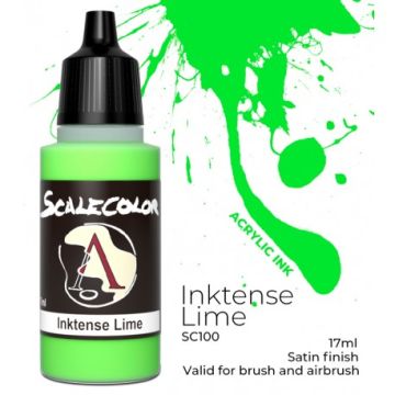 Акрилове чорнило Scale 75: Inktensity: Inktense Lime (17ml)