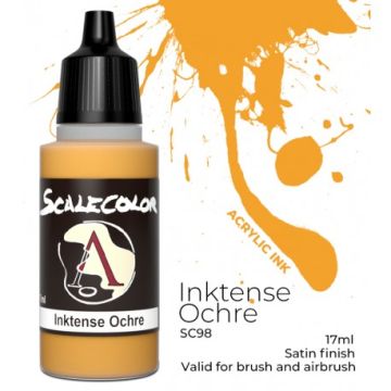 Акрилове чорнило Scale 75: Inktensity: Inktense Ochre (17ml)