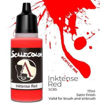Акрилове чорнило Scale 75: Inktensity: Inktense Red (17ml)