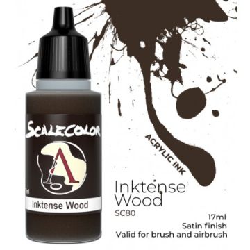 Акрилове чорнило Scale 75: Inktensity: Inktense Wood (17ml)