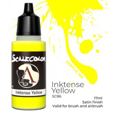 Акрилове чорнило Scale 75: Inktensity: Inktense Yellow (17ml)