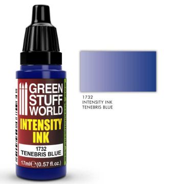 Акрилове чорнило Green Stuff World Acrylic Inks: Intensity Ink: Tenebris Blue (17ml)