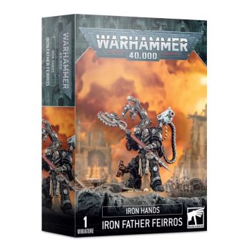Мініатюра Warhammer 40000 Iron Hands: Iron Father Feirros