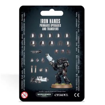 Набір апгрейду мініатюр Warhammer 40000: Iron Hands Primaris Upgrades and Transfers