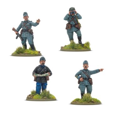 Набір мініатюр Warlord Games Bolt Action: Italian Platoon Commanders