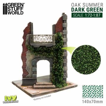 Імітація листя плюща Green Stuff World: Ivy Foliage - Dark Green Oak - Small