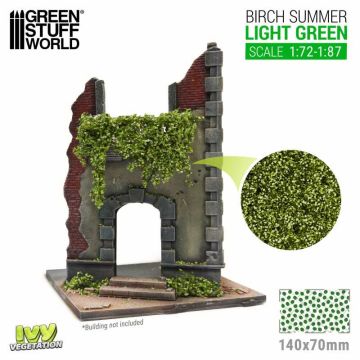 Імітація листя плюща Green Stuff World: Ivy Foliage - Light Green Birch - Small