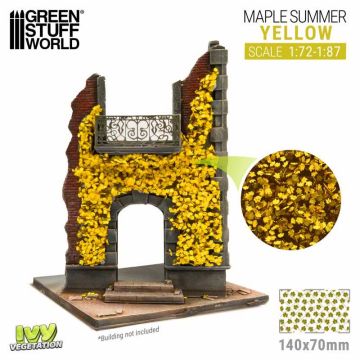 Імітація листя плюща Green Stuff World: Ivy Foliage - Yellow Maple - Small